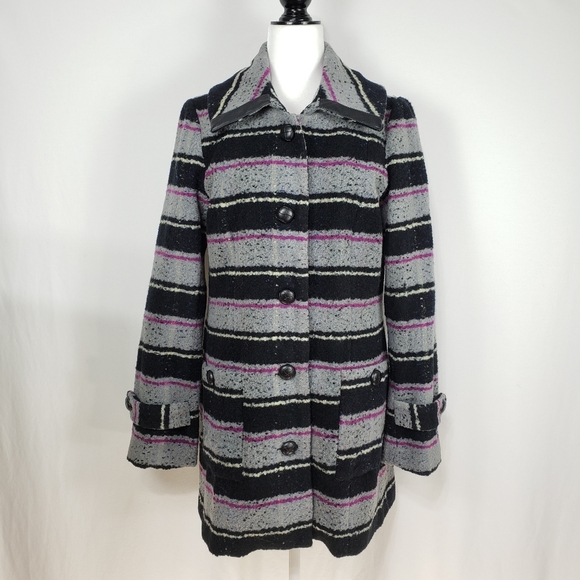NEW- Jack by BB DAKOTA Plaid Coat - Picture 1 of 7